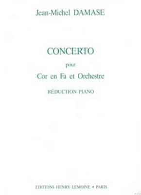 Jean-Michel Damase: Concerto pour cor en fa: Horn mit Begleitung