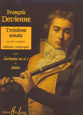 François Devienne: Sonate n°3 en mib maj.: Klarinette mit Begleitung