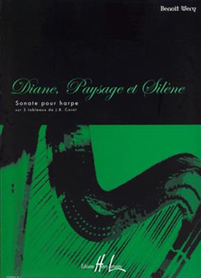 Benoît Wery: Diane, Paysage et Silène: Harfe Solo