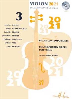 Maryvonne Le Dizes: Violon 20-21 Vol.3: Violine Solo