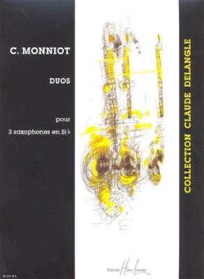 Christophe Monniot: Duos: Saxophon Duett