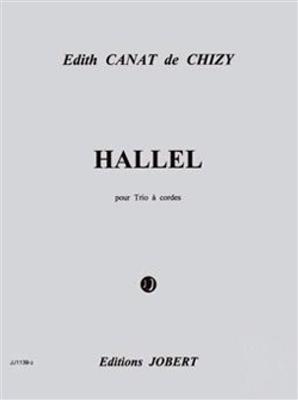 Edith Canat De Chizy: Hallel: Streichtrio