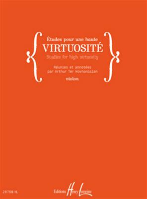 Etudes pour une haute virtuosité