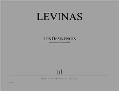 Michaël Levinas: Les Désinences: Klavier mit Begleitung