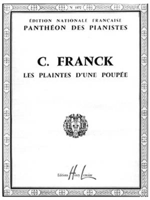 César Franck: Plaintes d'une Poupée: Klavier Solo