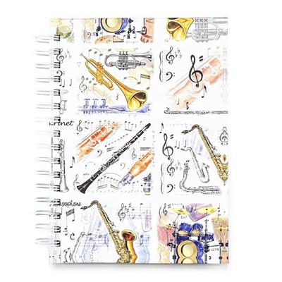 A6 Hardback Spiral Bound Notebook