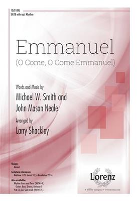 Michael V. Smith: Emmanuel: (Arr. Larry Shackley): Gemischter Chor mit Klavier/Orgel