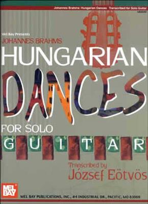 Jozsef Eotvos: Brahms, Johannes Hungarian Dances For Solo Guitar: Gitarre Solo