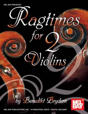 Benedikt Brydern: Ragtimes For Two Violins: Violine Solo