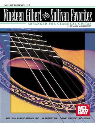 19 Gilbert And Sullivan Favorites: Gitarre Solo