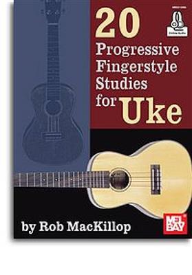 20 Progressive Fingerstyle Studies For Uke Book