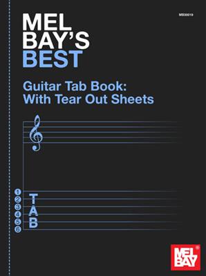 Mel Bay's Best Guitar Tab Book: Notenpapier
