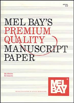 Premium Quality Manuscript Paper: Notenpapier