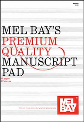 Premium Quality Manuscript Pad 12-Stave: Notenpapier