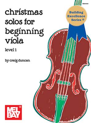 Christmas Solos For Beginning Viola: Viola mit Begleitung