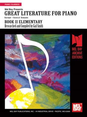 Gail Smith: Great Literature For Piano - Book 2 (Elementary): Klavier Solo