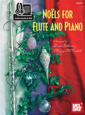 Mizzy Mccaskill: Noels For Flute And Piano Book With Online Audio: Flöte mit Begleitung