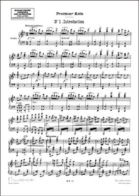 Franz Lehár: Veuve Joyeuse (Vedova Allegra) Chant-Piano (Fr): Gesang mit Klavier