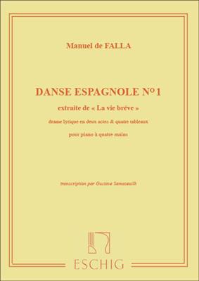 Manuel de Falla: Vie Breve: Danse Espagnole N 1: Klavier vierhändig