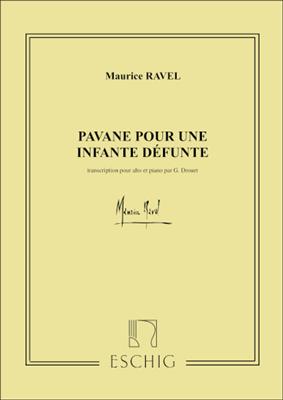 Maurice Ravel: Pavane Pour Une Infante Defunte Alto-Piano: Viola mit Begleitung
