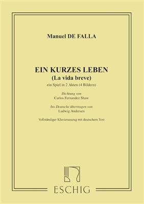Manuel de Falla: Vie Breve: Gesang mit Klavier