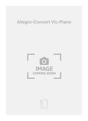 Ferdinand Ronchini: Allegro-Concert Vlc-Piano: Cello mit Begleitung