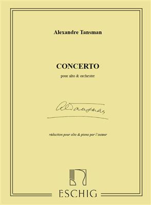 Alexandre Tansman: Concerto Alto-Piano: Viola mit Begleitung