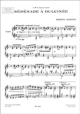 Ernesto Halffter: Serenade A Dulcinee: Klavier Solo