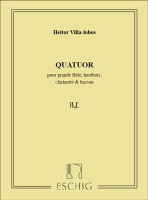 Heitor Villa-Lobos: Quatuor 1928 Flute-Haubois-Clarinette-Basson: Holzbläserensemble