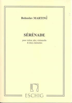 Bohuslav Martinu: Serenade 2 Clarinettes En Ut/Violon/Alto/Vlc: Kammerensemble