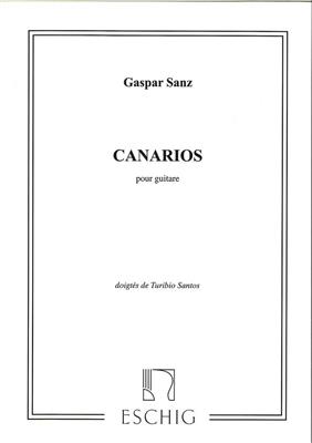 Gaspar Sanz: Canarios Guitare Santos 6: Gitarre Solo