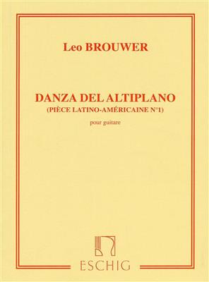 Leo Brouwer: Danza Del Altiplano: Gitarre Solo
