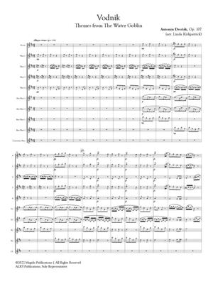 Antonin Dvorak: Vodnik (The Water Goblin) for Flute Orchestra: (Arr. Linda Kirkpatrick): Flöte Ensemble