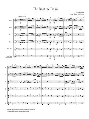 Scott Joplin: The Ragtime Dance for Flute Orchestra: (Arr. Shaul Ben-Meir): Flöte Ensemble