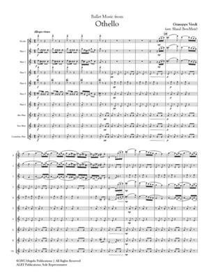 Giuseppe Verdi: Ballet Music from Othello for Flute Orchestra: (Arr. Shaul Ben-Meir): Flöte Ensemble