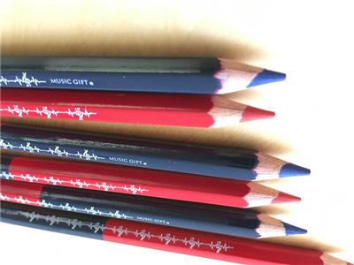Pencil Red & Blue Two Colors
