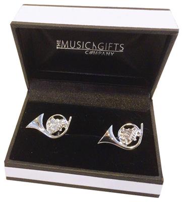 Cufflinks French Horn