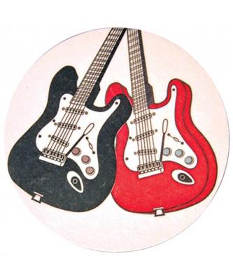 Coasters 2 Pack Electric Guitar