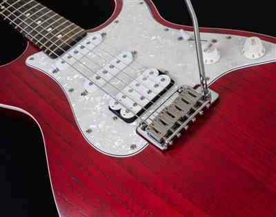 Michael Kelly: 63OP Electric Guitar - Trans Red