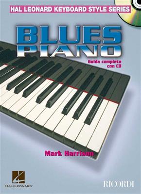 Mark Harrison: Blues Piano (Ital.): Klavier Solo