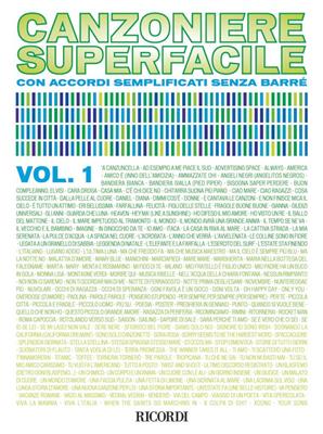 Canzoniere Superfacile Vol. 1: Melodie, Text, Akkorde