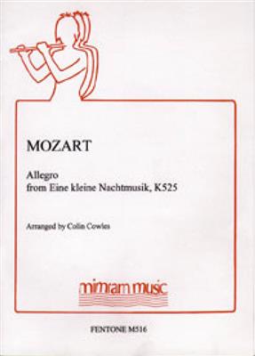 Wolfgang Amadeus Mozart: Allegro: (Arr. Colin Cowles): Flöte Ensemble