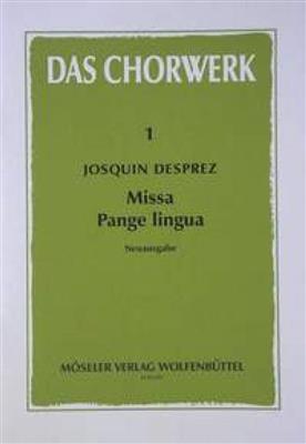Missa Pange lingua: Gemischter Chor mit Begleitung