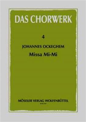 Johannes Okeghem: Missa Mi-mi: Gemischter Chor mit Begleitung