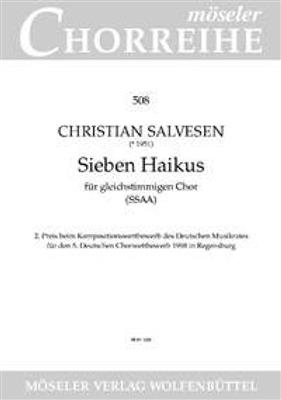 Christian Salvesen: Sieben Haikus: Frauenchor mit Begleitung