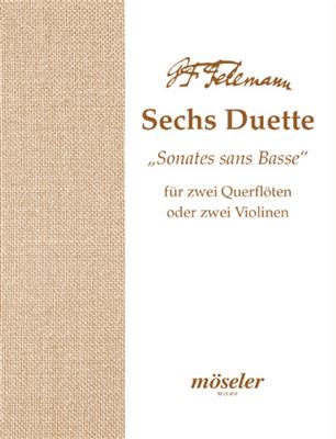 Georg Philipp Telemann: Sechs Duette: Flöte Duett
