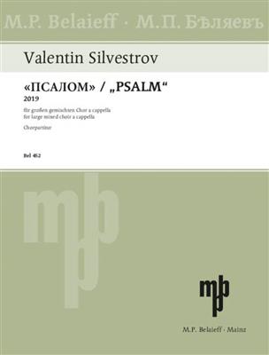 Valentin Silvestrov: Psalm: Gemischter Chor A cappella