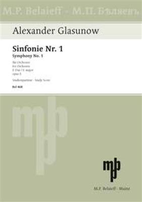 Alexander Glazunov: Sinfonie Nr. 1 E-Dur op. 5: Orchester