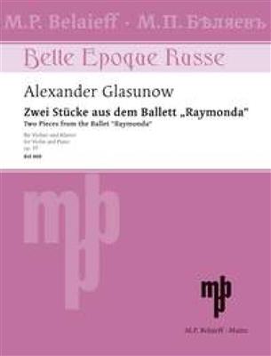 Alexander Glazunov: Trois Miniatures Op.42 - No.1: Violine mit Begleitung