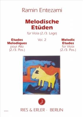 Melodische Etüden für Viola Vol. 2